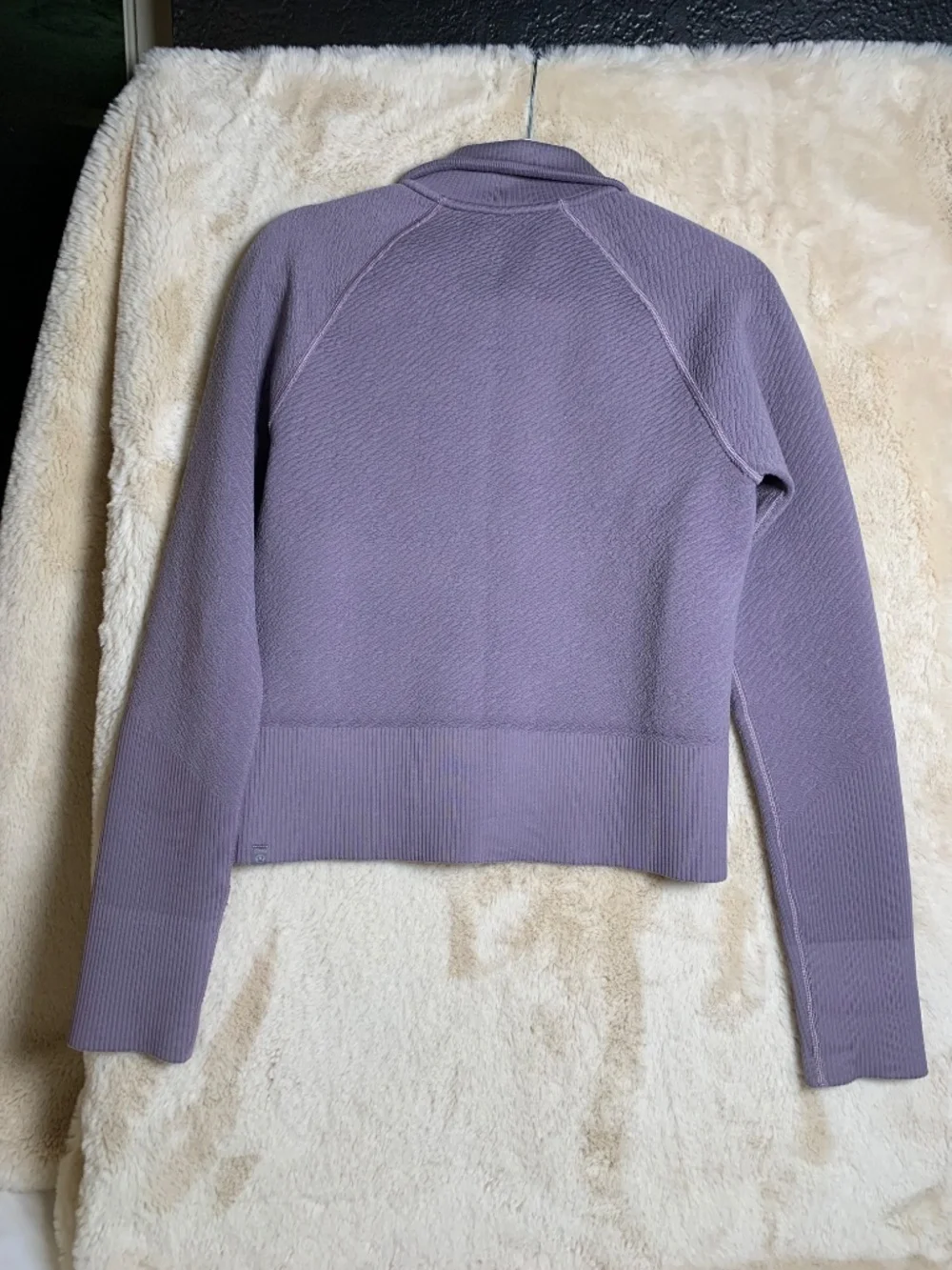 Lululemon End State Full Zip - Dusky Lavender,purple textured jacket sz 6